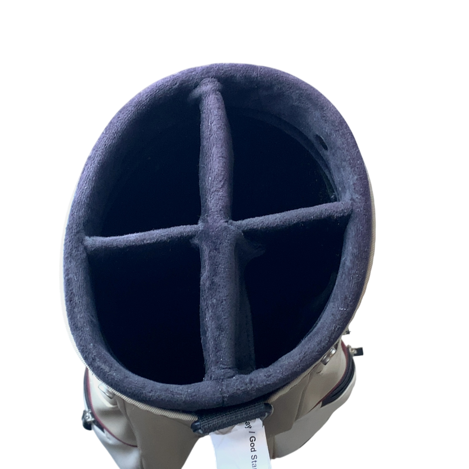 Callaway Golftaske / 4-Rum / Beige