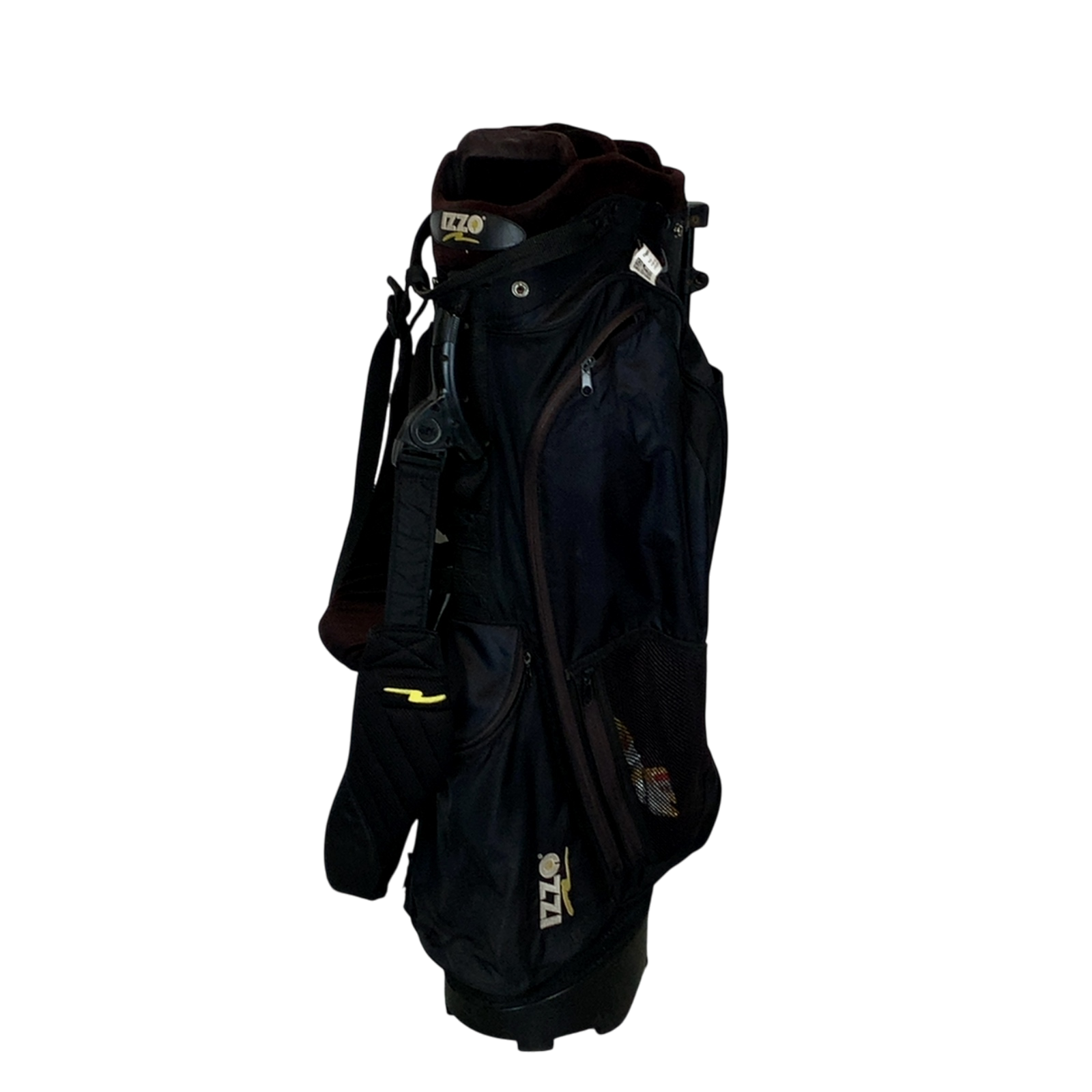 Izzo Golftaske / 6-Rum / Sort