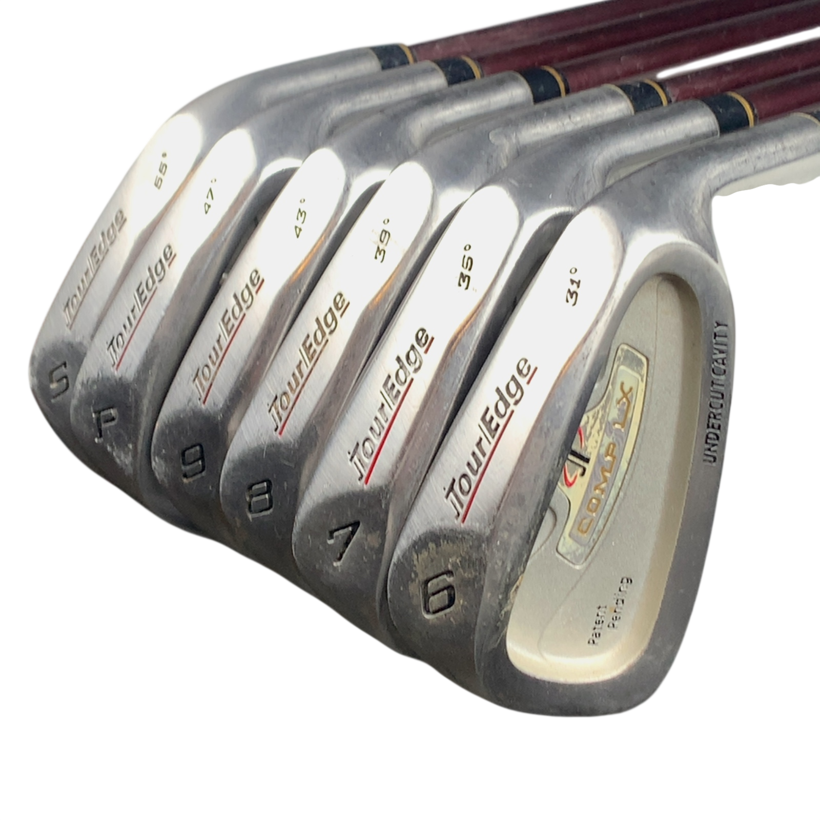 Tour Edge Comp LX Jernsæt / 6-PW+SW / Flex Regular / Grafit