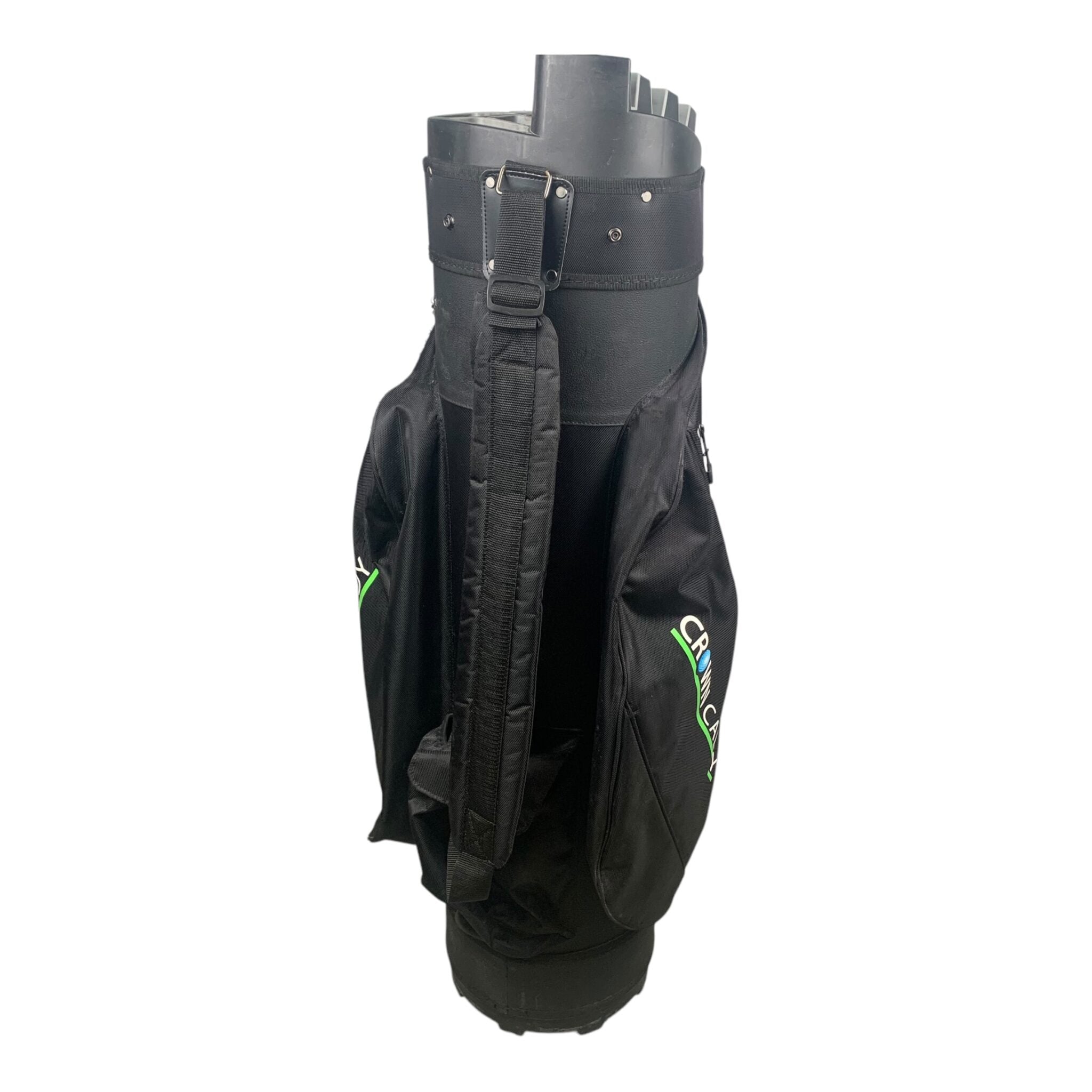 CrownCaddy Cartbag / Black/Grey / 15-Rum