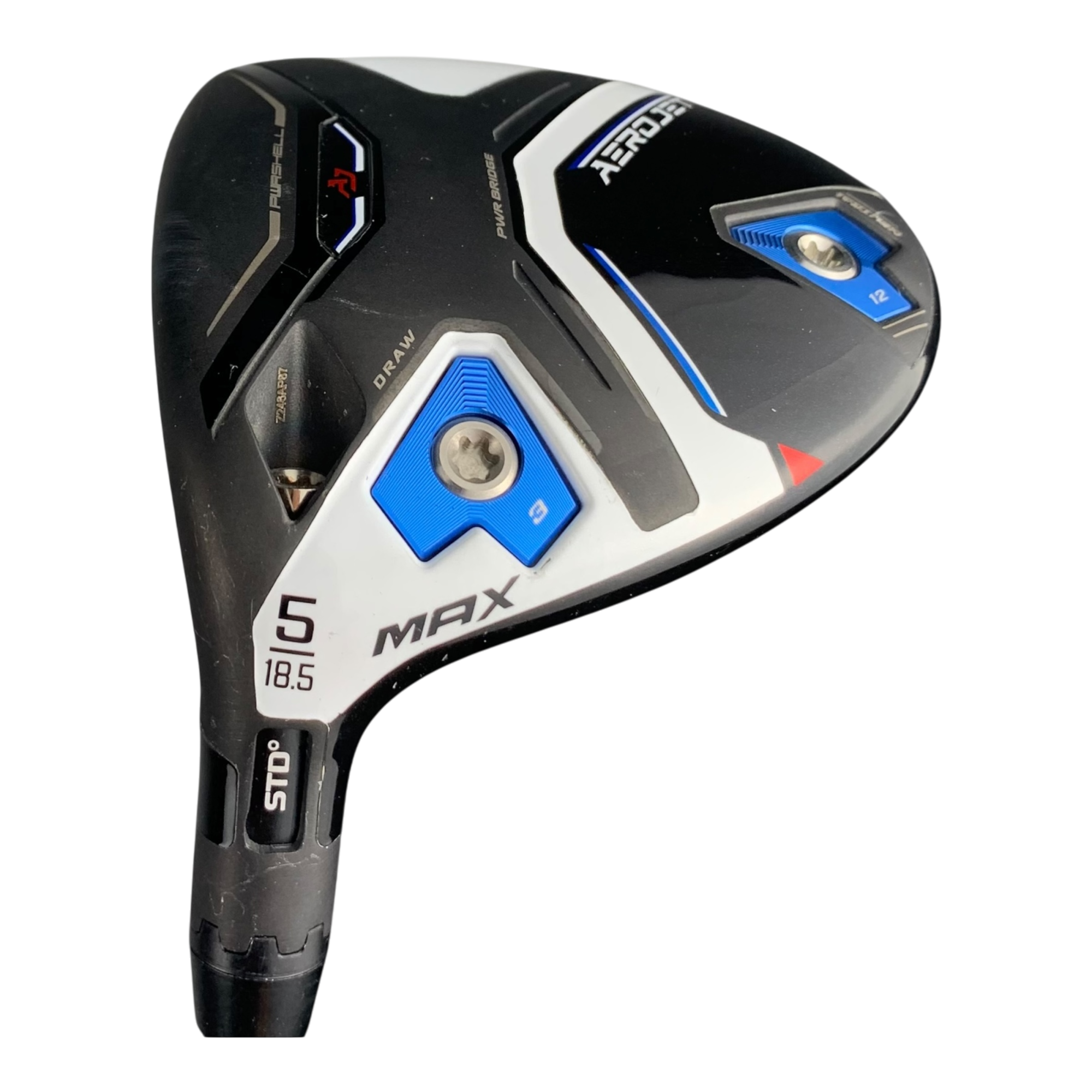 Cobra Aerojet Max Fairway Wood / Flex Regular / Grafit / #5/18,5 Venstre galleri billede 1 - brugt golf udstyr i god stand