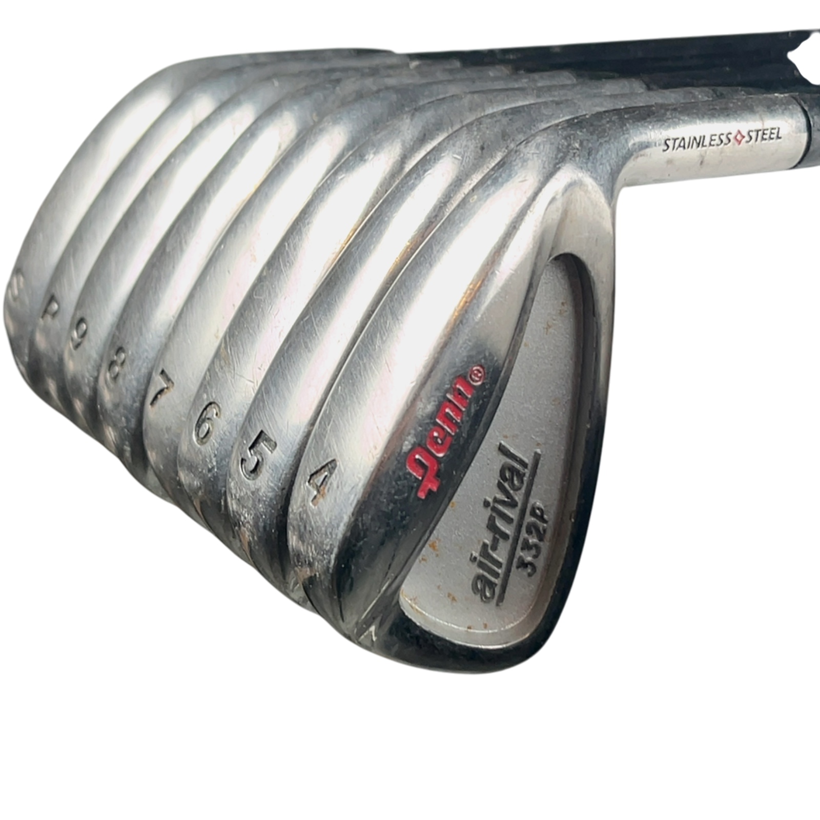 Penn Air-Rival 332P Jernsæt / 4-PW+SW / Flex Regular Grafit