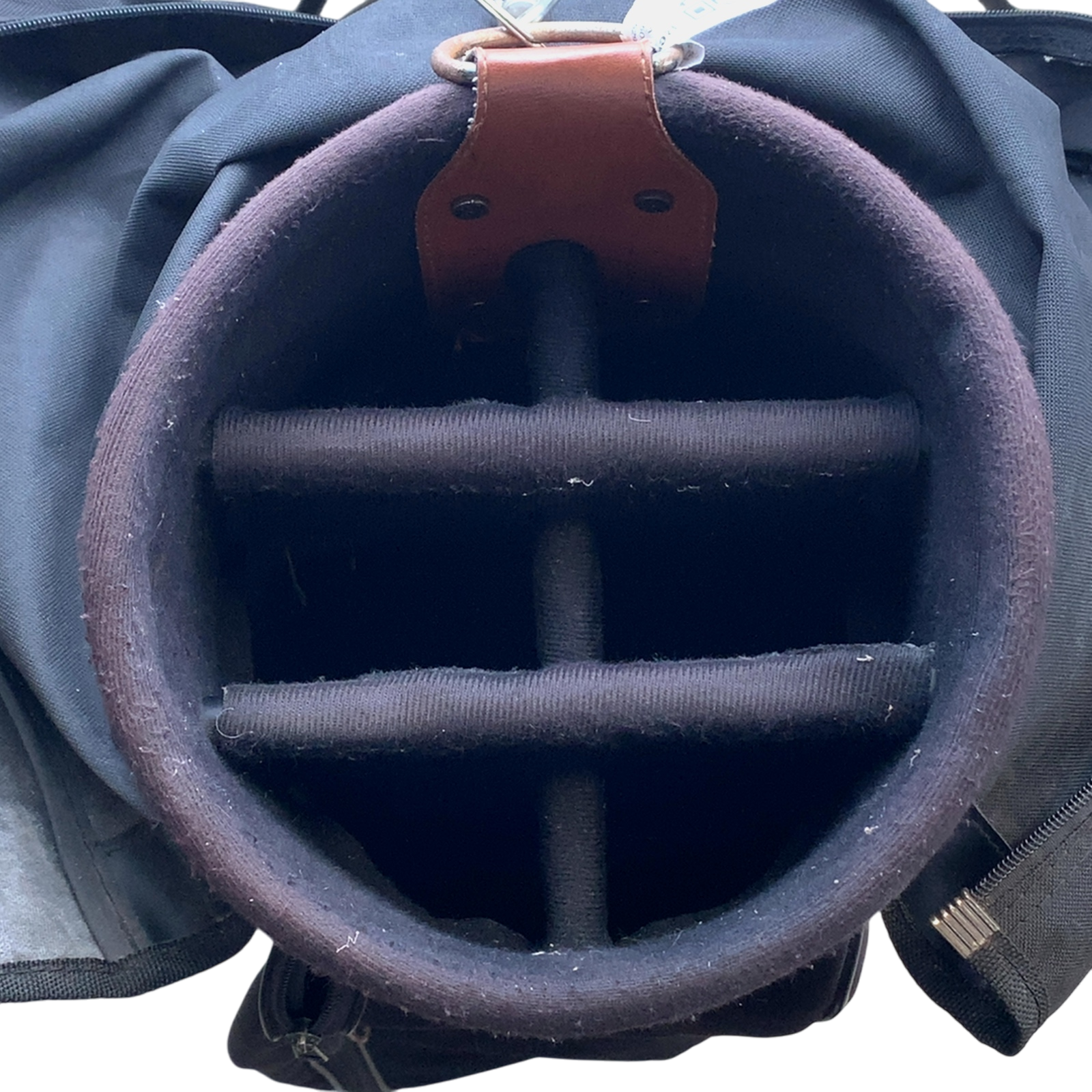 Unbranded  Golftaske / 6-Rum / Sort