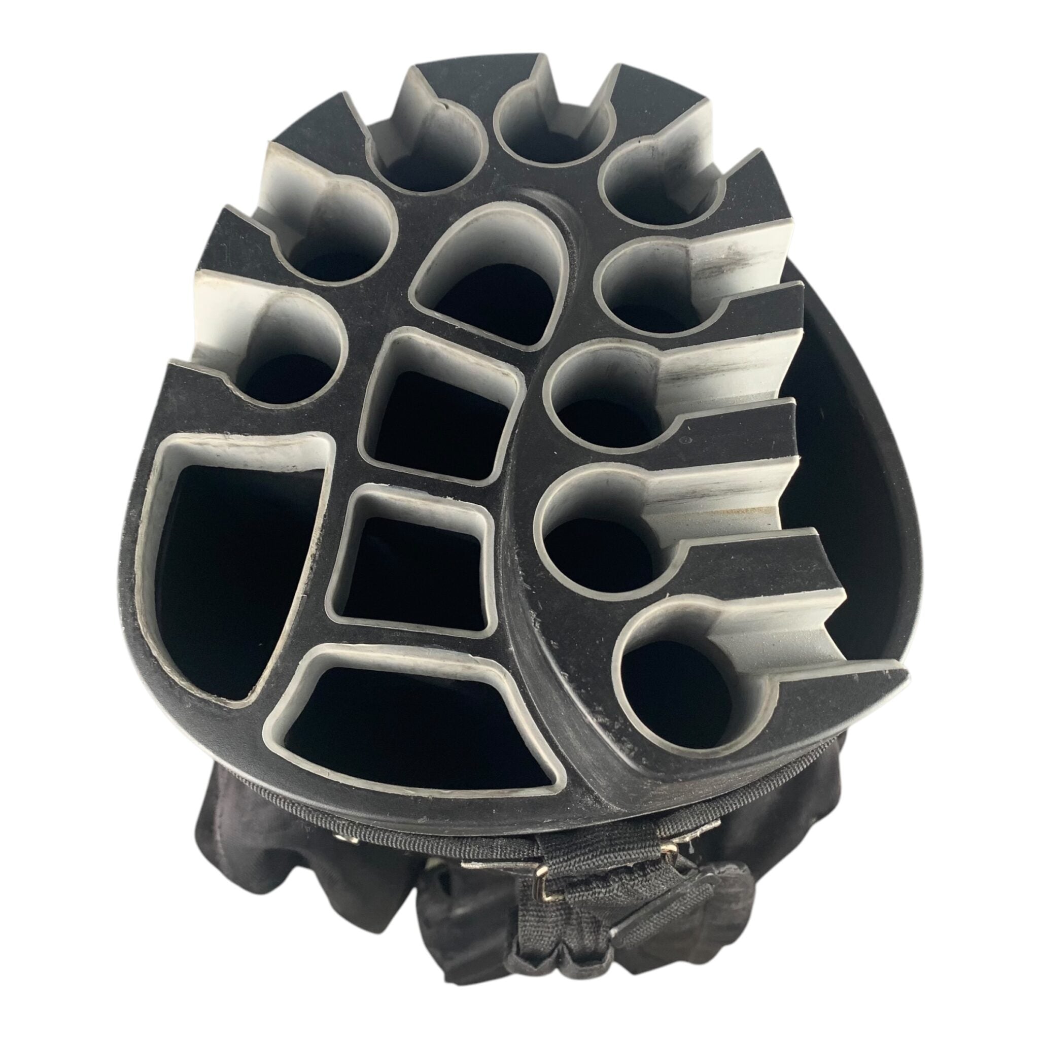 CrownCaddy Cartbag / Black/Grey / 15-Rum